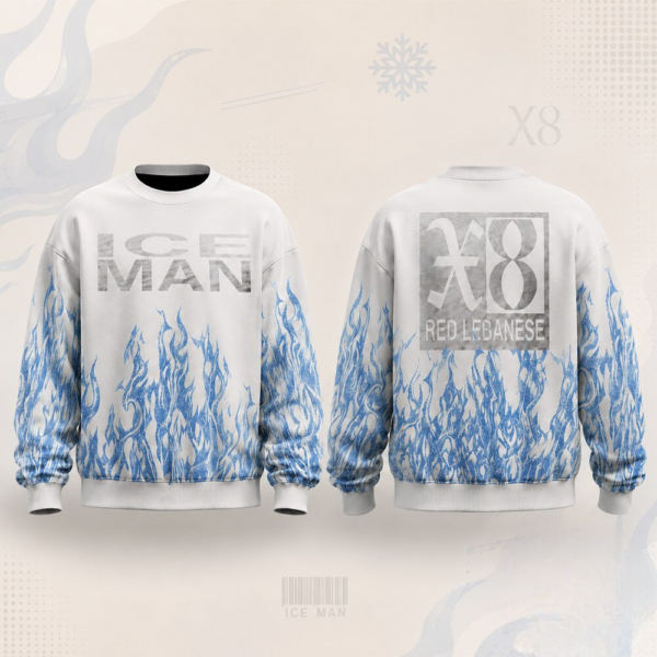 Drake Iceman Blue Flame 2026 Sweatshirt