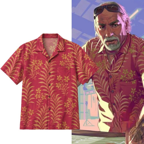 GTA 6 Grand Theft Auto VI Brian Heder Hawaiian Shirt