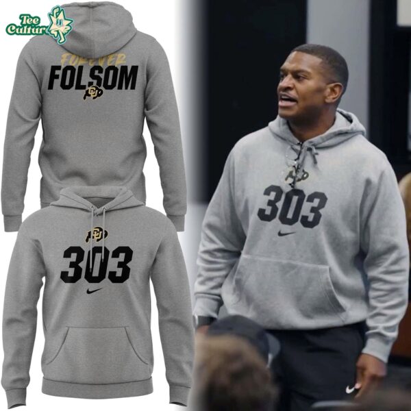 2026 Forever Folsom Colorado Buffaloes Football Fan Hoodie