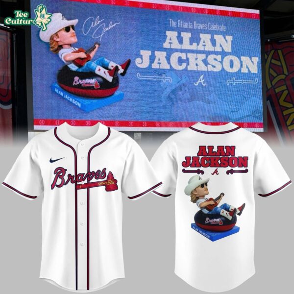Alan Jackson Atlanta Braves 2026 Limited Edition Baseball Jersey