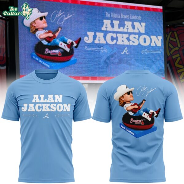 Alan Jackson Atlanta Braves Blue Limited Edition 2026 Shirt
