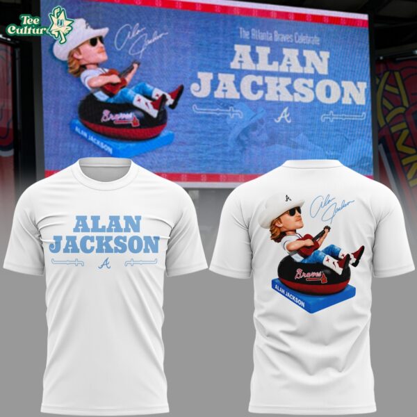 Alan Jackson Atlanta Braves White Limited Edition 2026 Shirt