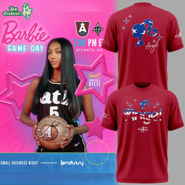 Angel Reese Atlanta Dream Barbie USA Special Edition Shirt