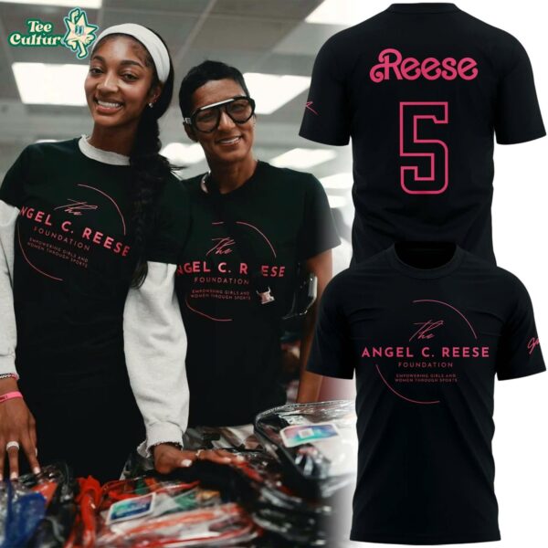 Atlanta Dream The Angel C. Reese Foundation Graphic T-Shirt