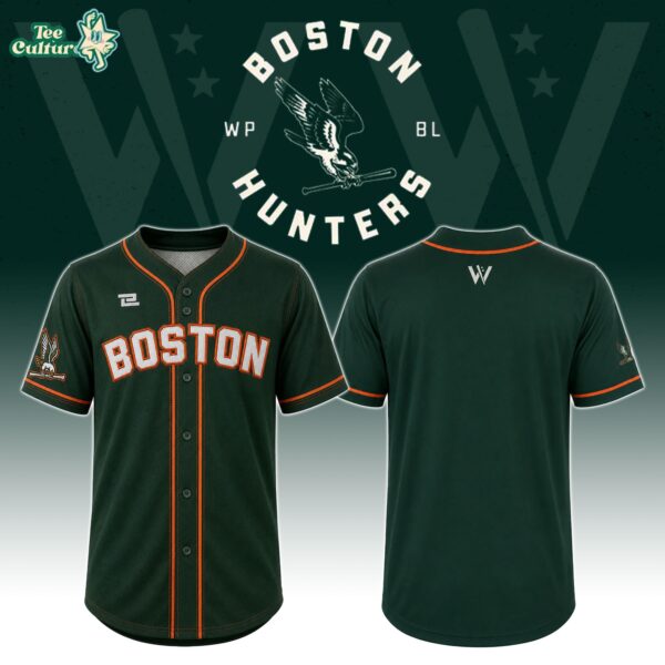Boston Hunters 2026 Away Jersey - Basketball Fans Sports Jersey
