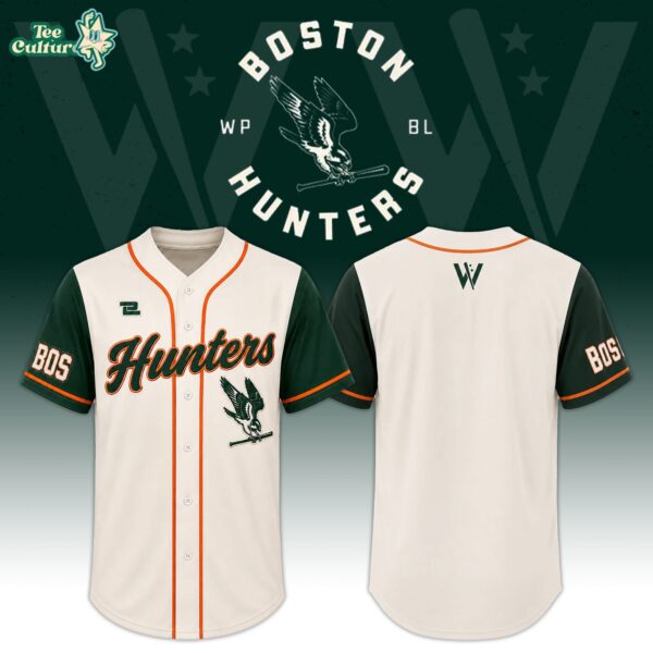 Boston Hunters 2026 Home Jersey - Basketball Fans Sports Jersey