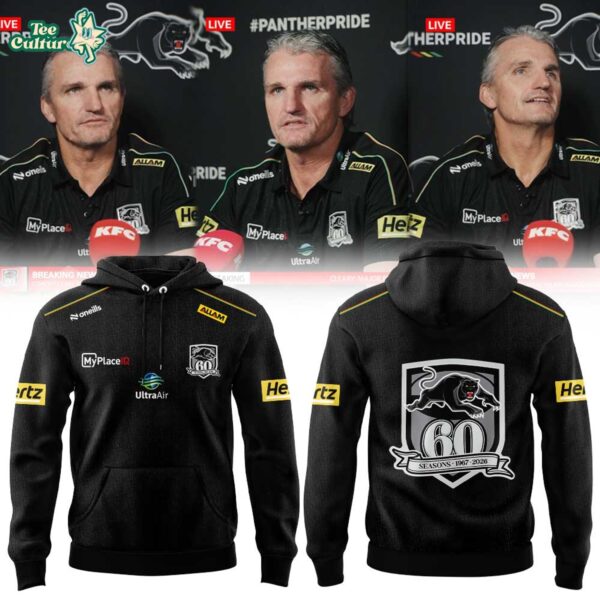 Coach Ivan Cleary 2026 Penrith Panthers Black Media Special Edition Hoodie