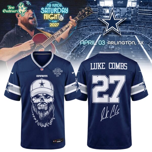 Dallas Cowboys x Luke Combs My Kinda Saturday Night Tour 2027 Jersey