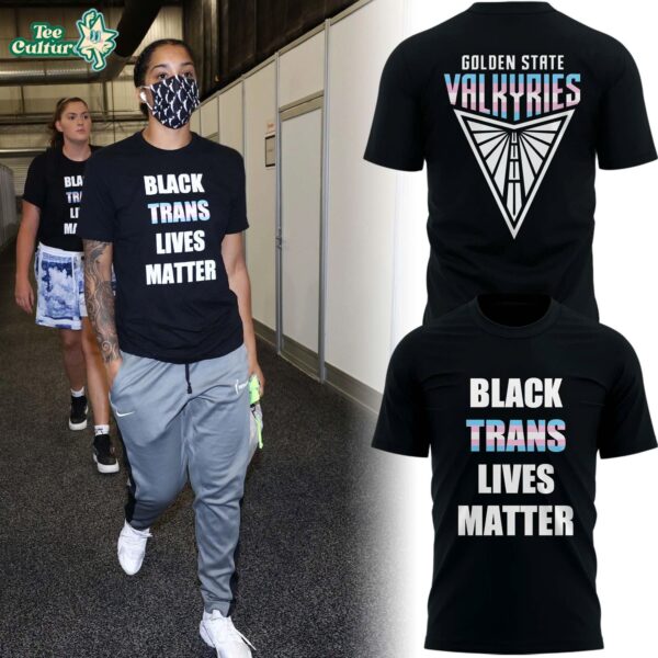 Golden State Valkyries 2026 Black Trans Lives Matter Limited Edition Shirt
