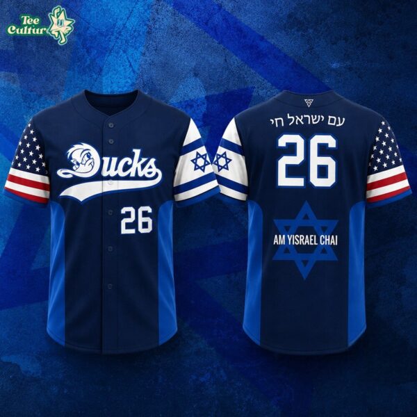 Long Island Ducks Jewish Heritage Theme Night 2026 Baseball Jersey