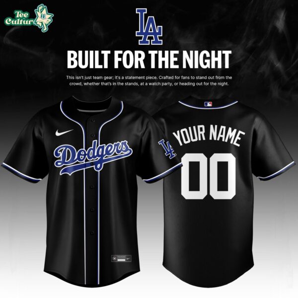 Los Angeles Dodgers 2026 Blackout Limited Edition Baseball Jersey