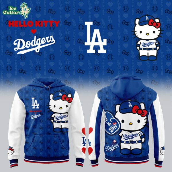 Los Angeles Dodgers Hello Kitty 2026 Edition Hoodie and Cap