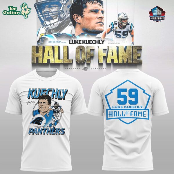 Luke Kuechly Hall of Fame Class of 2026 Special Shirt
