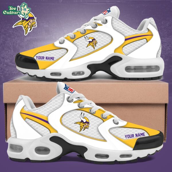 NFL x Minnesota Vikings Custom Air Max Sneakers Personalized Football Fan Shoes
