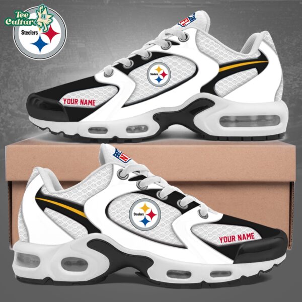 NFL x Pittsburgh Steelers Custom Air Max Sneakers Personalized Football Fan Shoes