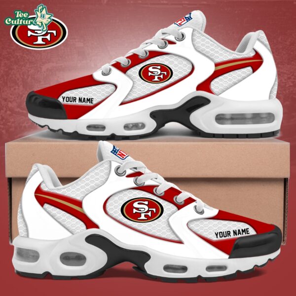 NFL x San Francisco 49ers Custom Air Max Sneakers Personalized Football Fan Shoes