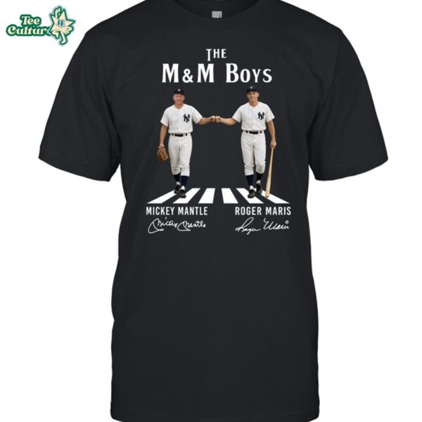 New York Yankees M&M Boys Unisex T-Shirt - Yankees Baseball Legends Fan Shirt