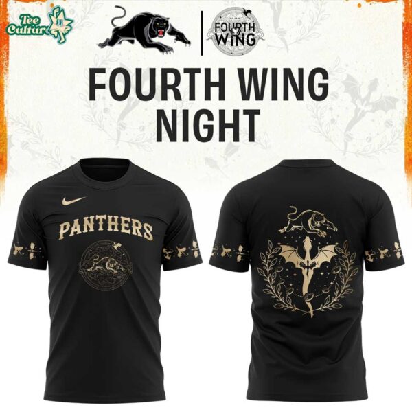 Penrith Panthers Fourth Wing Night 2026 Black Edition Shirt