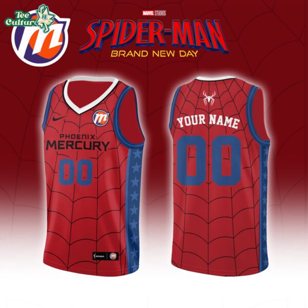 Phoenix Mercury Spider-Man Brand New Day 2026 Basketball Jersey Limited Edition