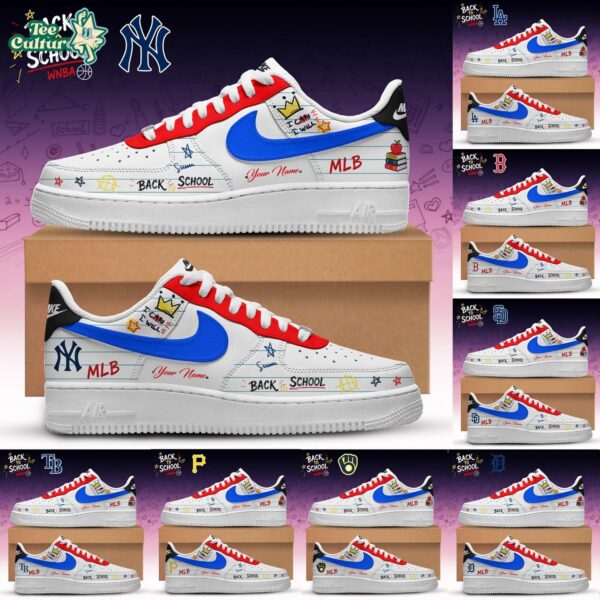 San Diego Padres MLB All Team x Back To School Nike Air Force 1 Low Custom 2026