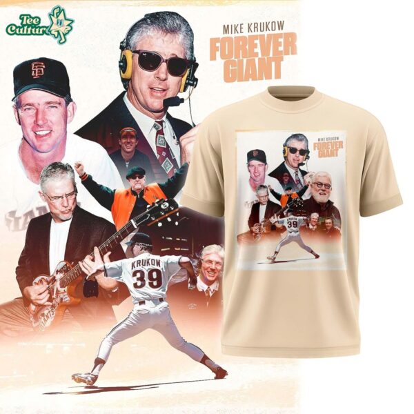 San Francisco Giants Mike Krukow Forever Giants Limited Edition Shirt
