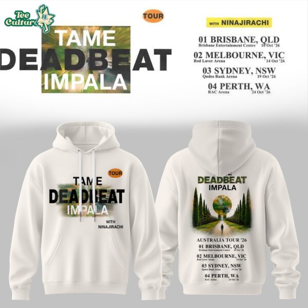 Tame Impala Deadbeat Tour Hoodie Limited Edition