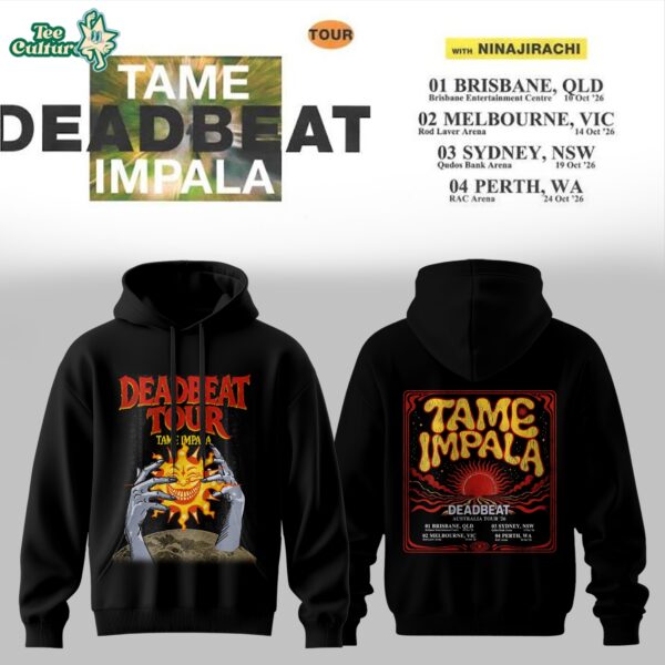 Tame Impala Deadbeat Tour Hoodie Limited Edition Ver3