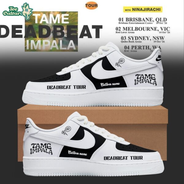 Tame Impala Deadbeat Tour Nike Air Force 1 Limited Edition