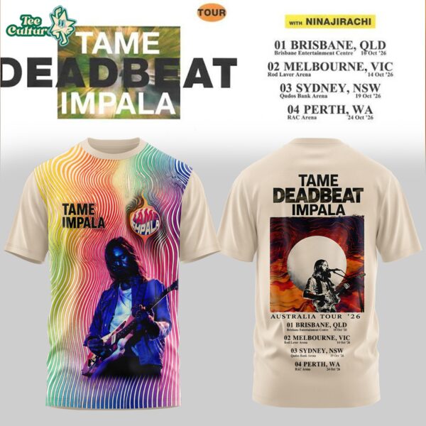 Tame Impala Deadbeat Tour T-Shirt Limited Edition Ver4