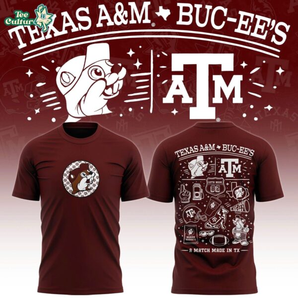 Texas A&M Aggies x Buc-ee's Limited Edition T-Shirt