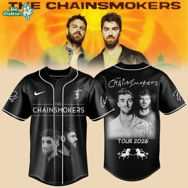 The Chainsmokers Tour 2026 Baseball Jersey Limited Edition Ver2