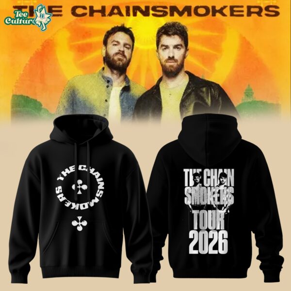 The Chainsmokers Tour 2026 Hoodie Limited Edition