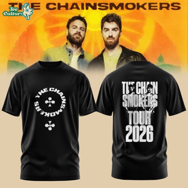 The Chainsmokers Tour 2026 T-Shirt Limited Edition