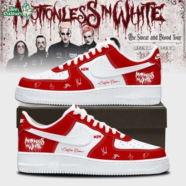 The Sweat & Blood Tour 2026 Limited Edition Air Force 1 Sneakers Ver2