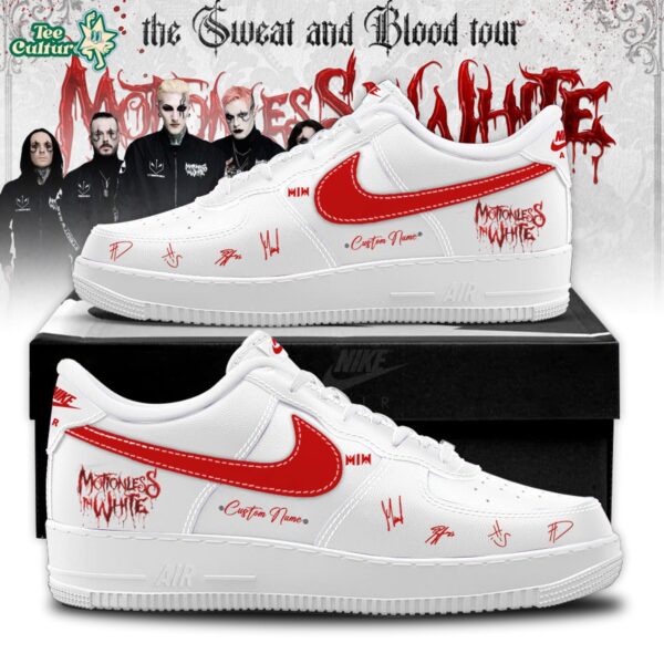 The Sweat & Blood Tour 2026 Limited Edition Air Force 1 Sneakers Ver3
