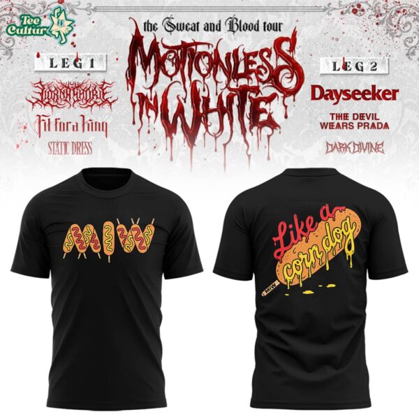 The Sweat & Blood Tour 2026 Limited Edition Concert T-Shirt