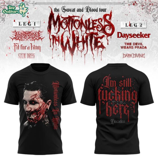 The Sweat & Blood Tour 2026 Limited Edition Concert T-Shirt Ver2