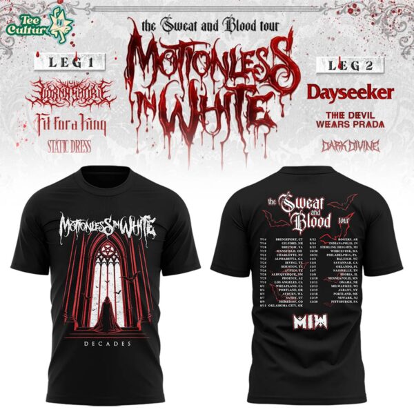 The Sweat & Blood Tour 2026 Limited Edition Concert T-Shirt Ver4