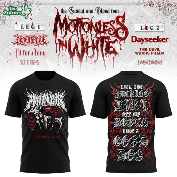 The Sweat & Blood Tour 2026 Limited Edition Concert T-Shirt Ver6